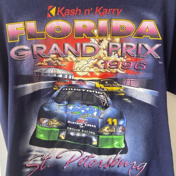 Vintage Florida Grand Prix Graphic Tee 🏎️🏁 (M) - Picture 4 of 10